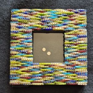 Beautiful Multicolor Mosaic Mini Photo Frame